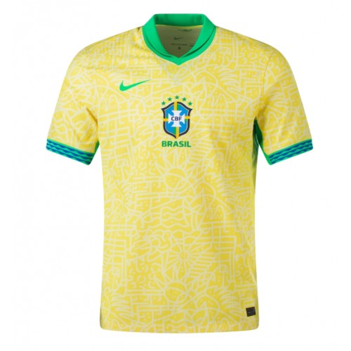 Brazil Domaci Dres Copa America 2024 Kratak Rukav